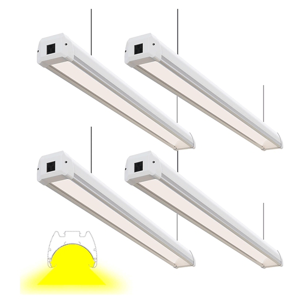 4 Pack 4FT LED Shop Light