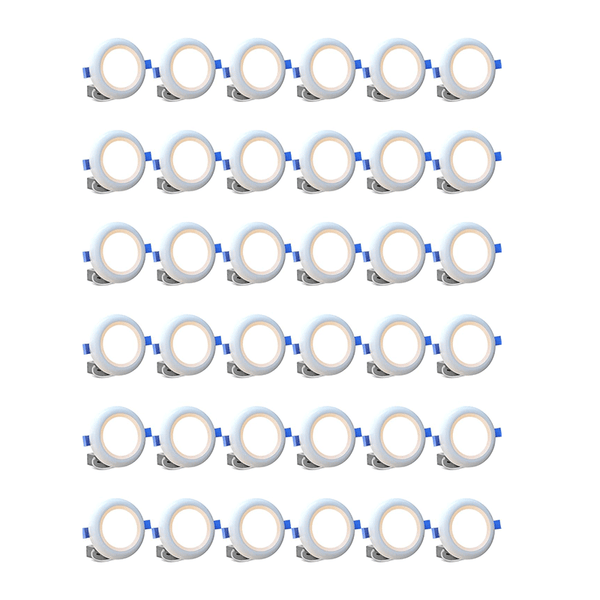 36 Pack Led Recessed Canless Lighting 4 Inch