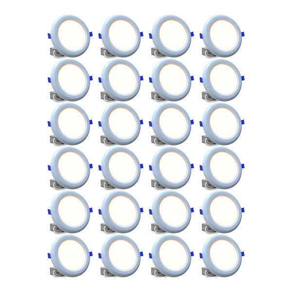 24 Pack Led Recessed Canless Lighting 6 Inch